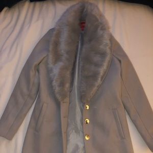 Grey coat from Guess